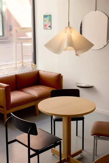 Table de café KUMU - Chêne huilé, Ø65 cm - MOEBE