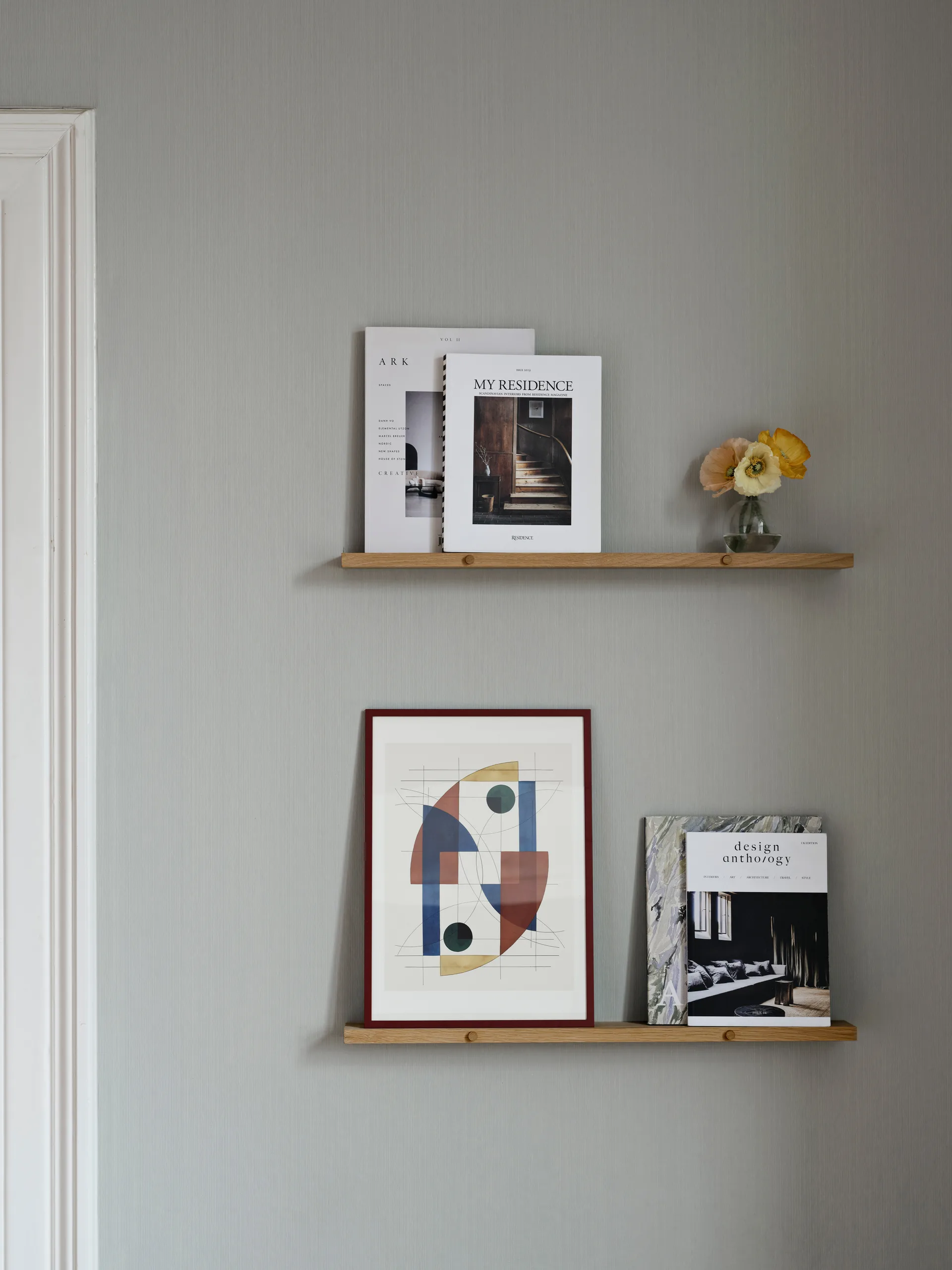 Tablette pour photos Gallery shelf 70 cm, Chêne MOEBE