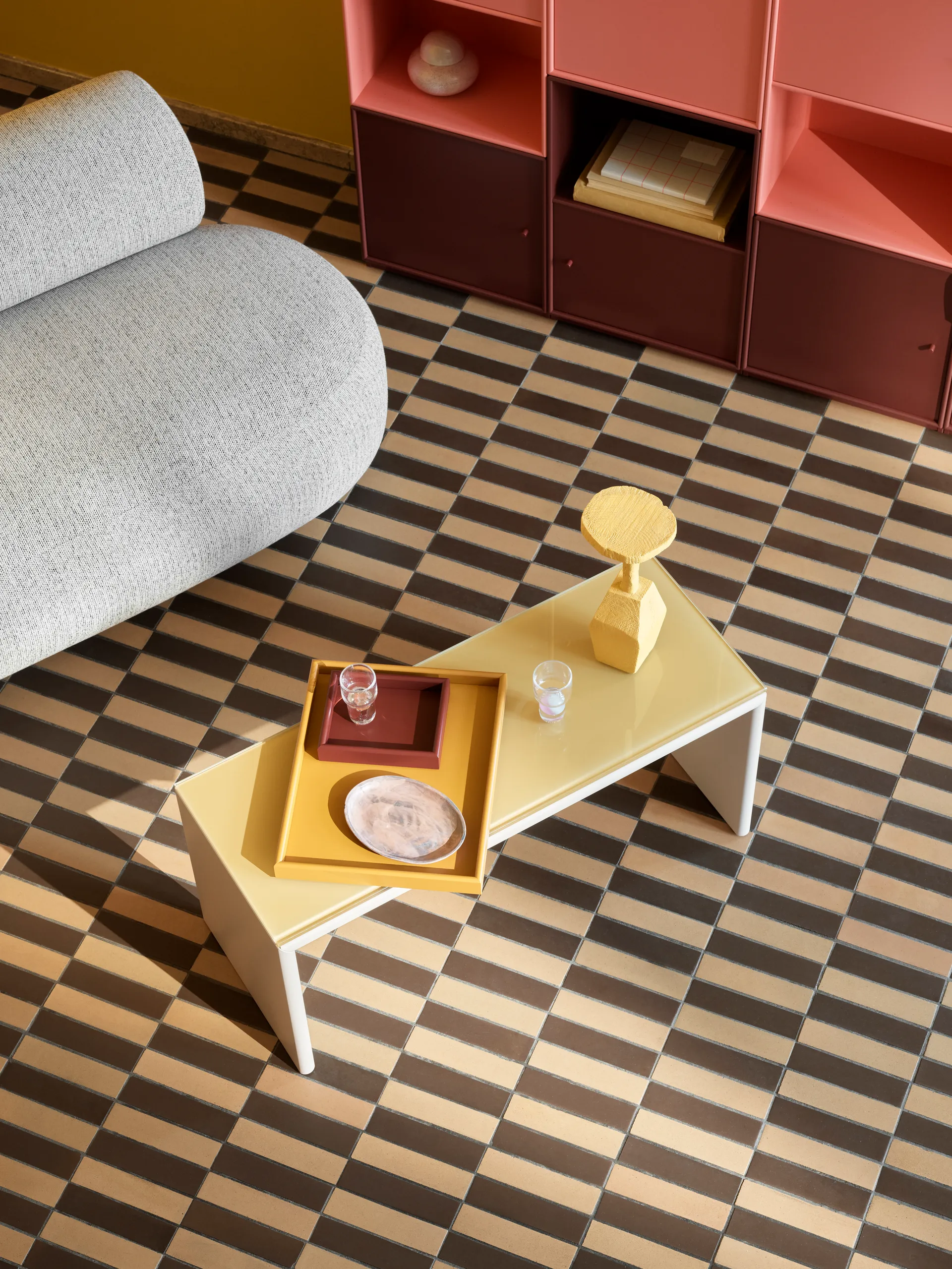 Arrange plateau small 17,3x21,4 cm, Masala Montana