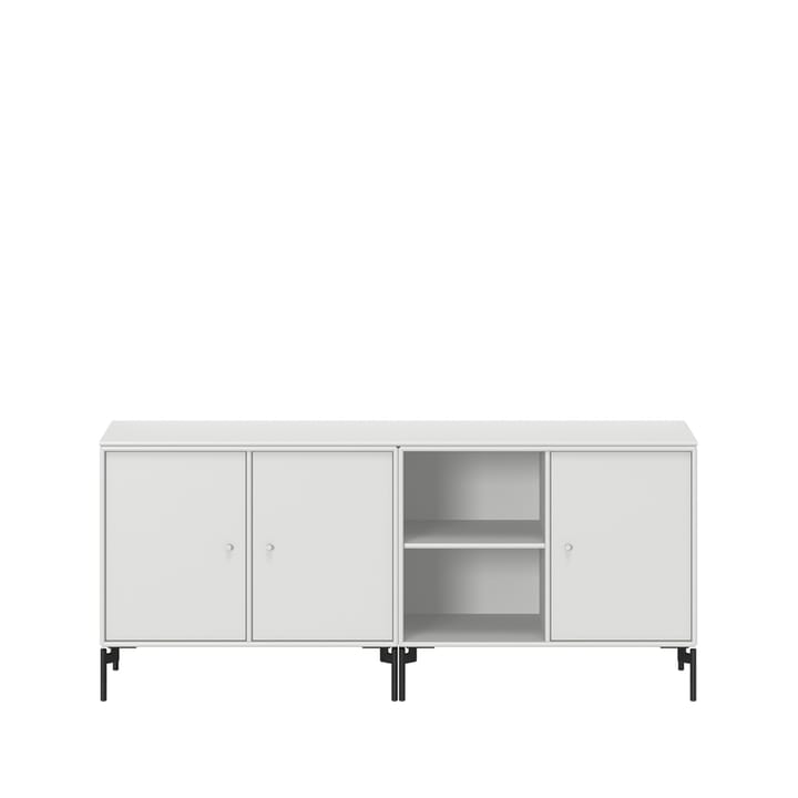 Buffet Save - New white 101-pieds laqués noirs - Montana