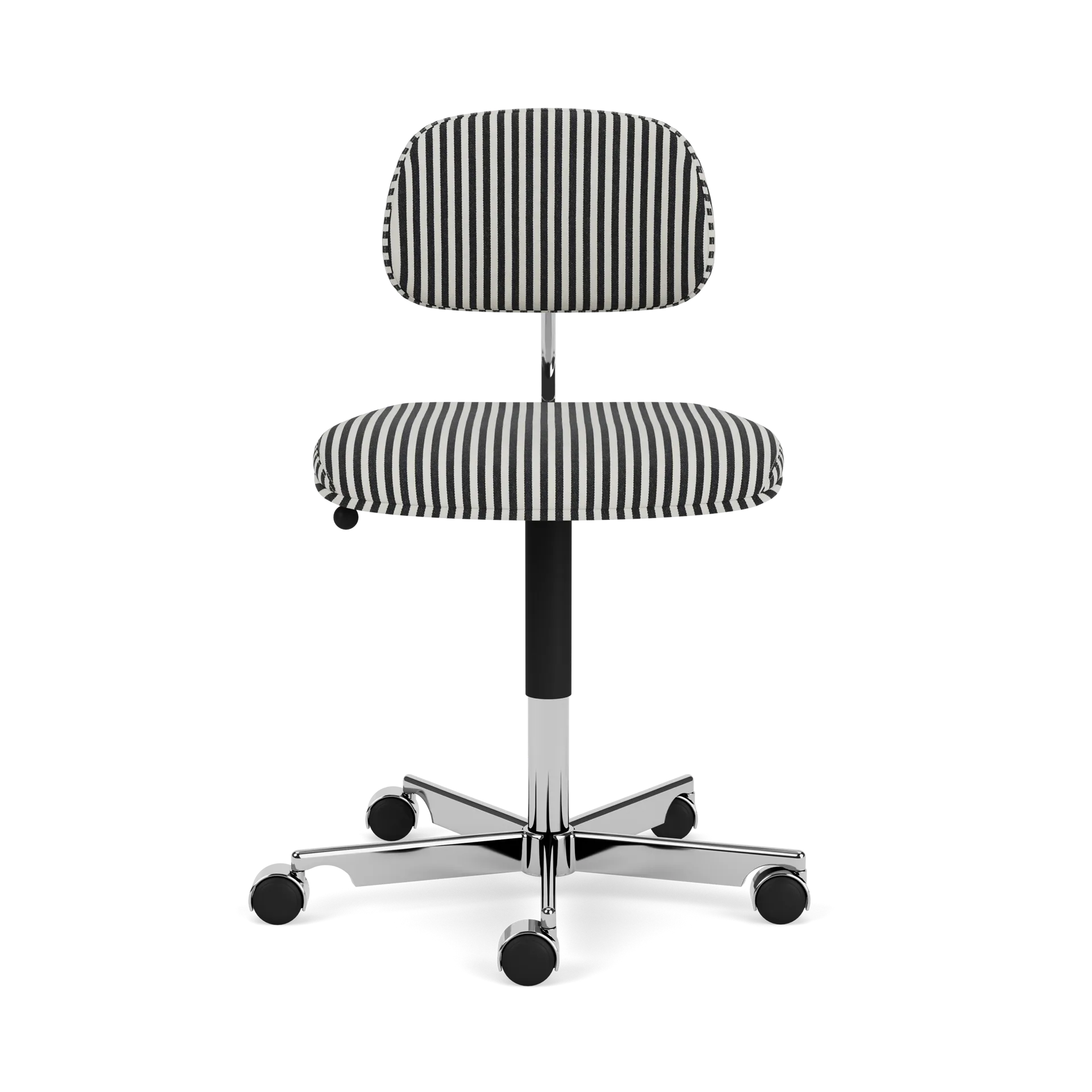 Chaise de bureau Kevi 2534U, Stripe-aluminium Montana