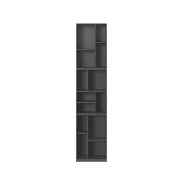 Étagère à livres Loom - Anthracite 04, avec socle 3 cm - Montana