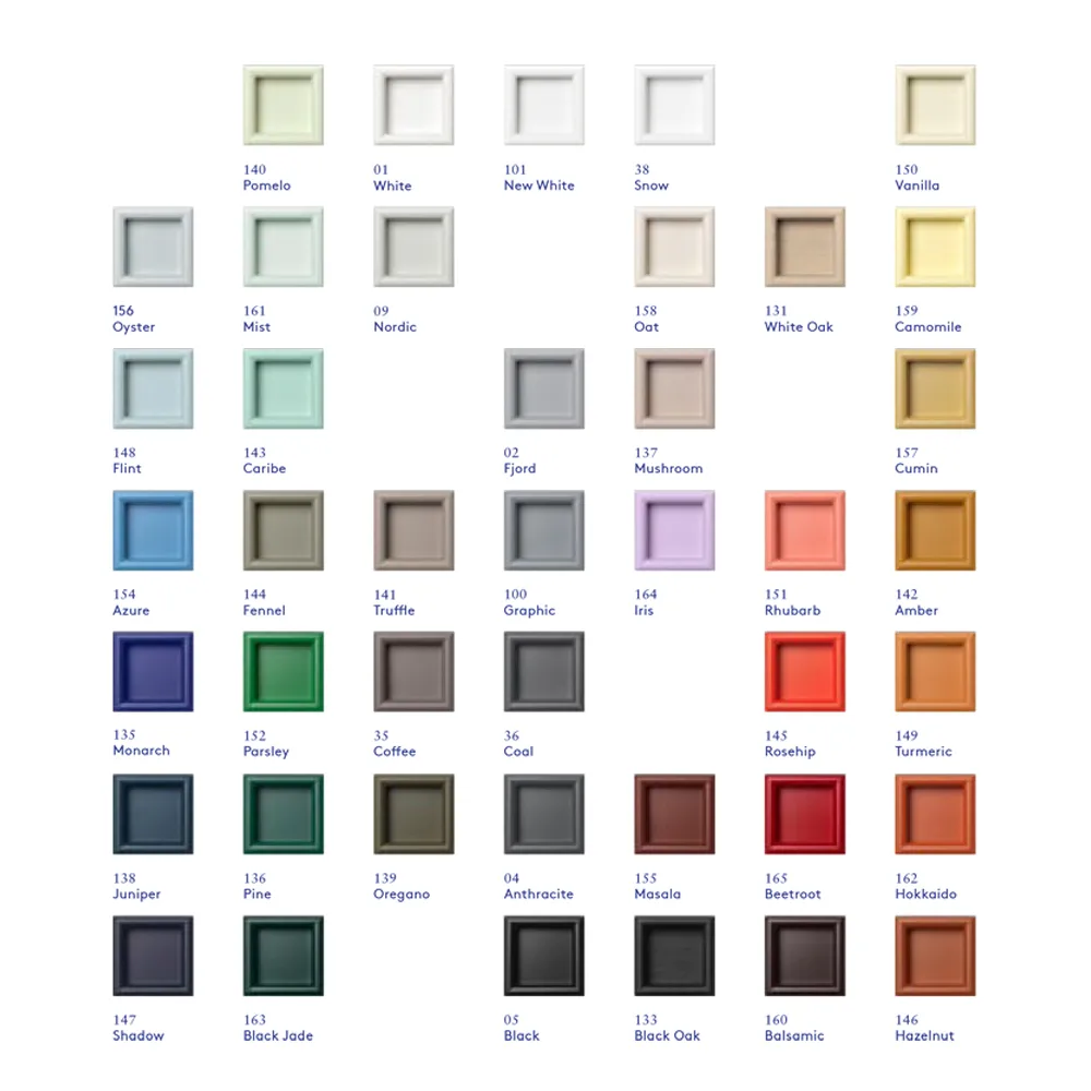 Étagère à livres Loom, new white 101, avec socle 3 cm Montana