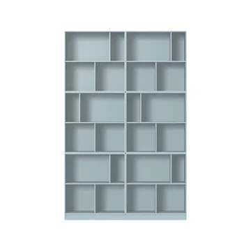 Étagère à livres Read - flint 148, avec plinthe de 7 cm - Montana