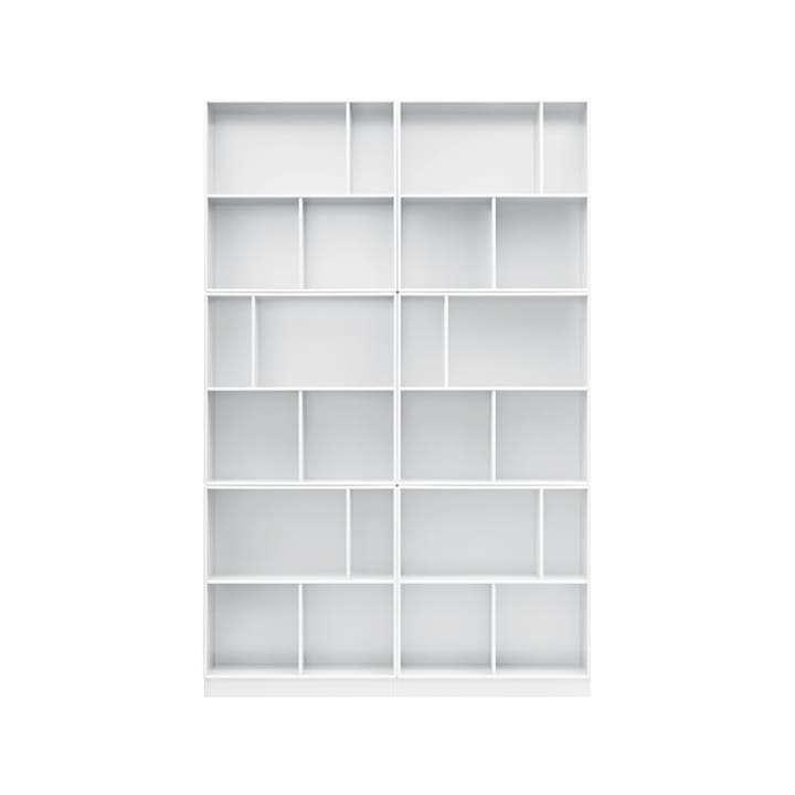 Étagère à livres Read - new white 101, avec plinthe de 7 cm - Montana