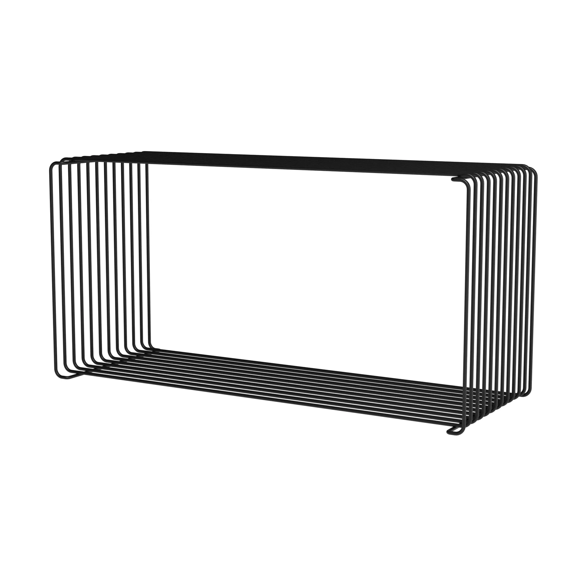 Étagère cube Panton Wire Extended 70x34,8x25,7 cm, Black Montana