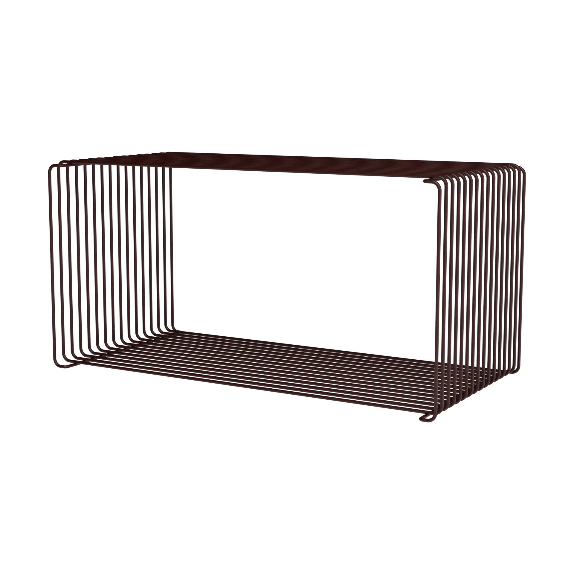 Étagère cube Panton Wire Extended 70x34,8x34,8 cm, Black red Montana