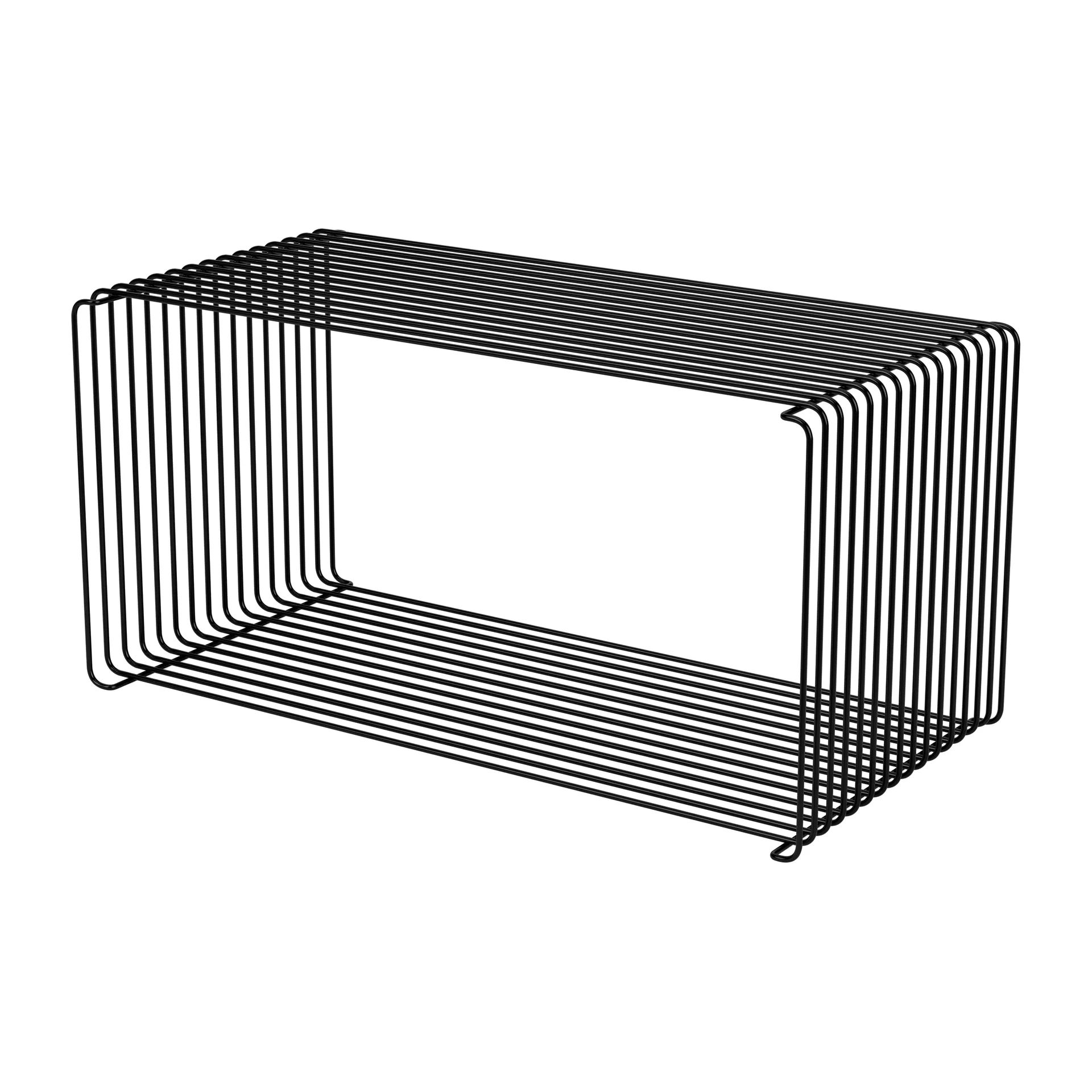 Étagère cube Panton Wire Extended 70x34,8x34,8 cm, Black Montana