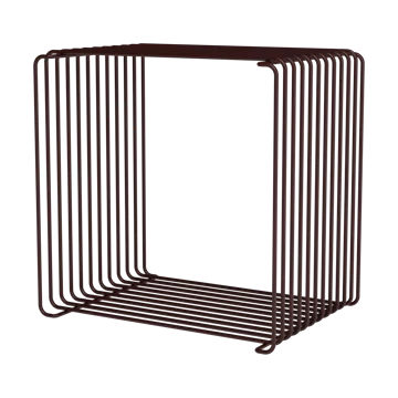Étagère cube Panton Wire Single 34,8x34,8x25,7 cm - Black red - Montana