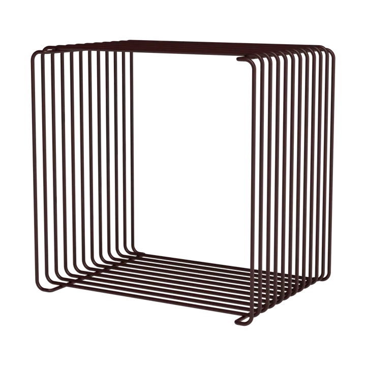 Étagère cube Panton Wire Single 34,8x34,8x25,7 cm - Black red - Montana