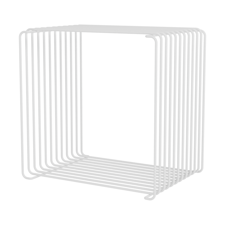 Étagère cube Panton Wire Single 34,8x34,8x25,7 cm - Snow - Montana