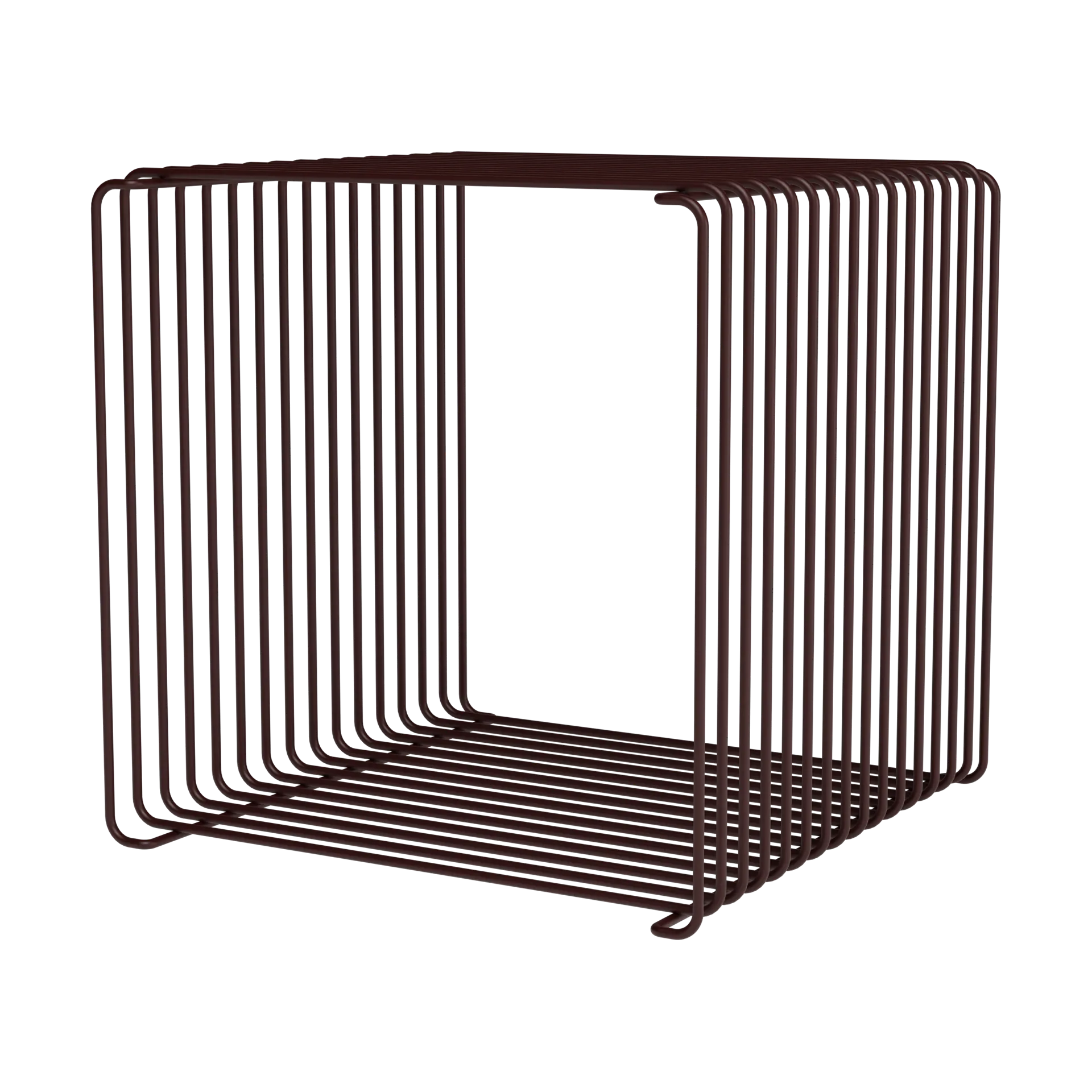 Étagère cube Panton Wire Single 34,8x34,8x34,8 cm, Black red Montana