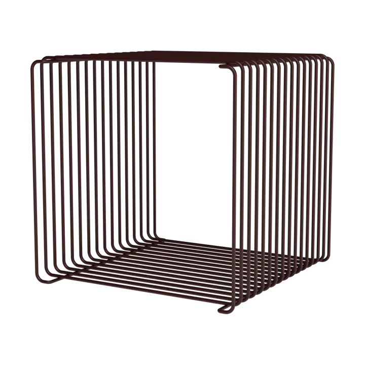 Étagère cube Panton Wire Single 35x35 cm - Black red - Montana