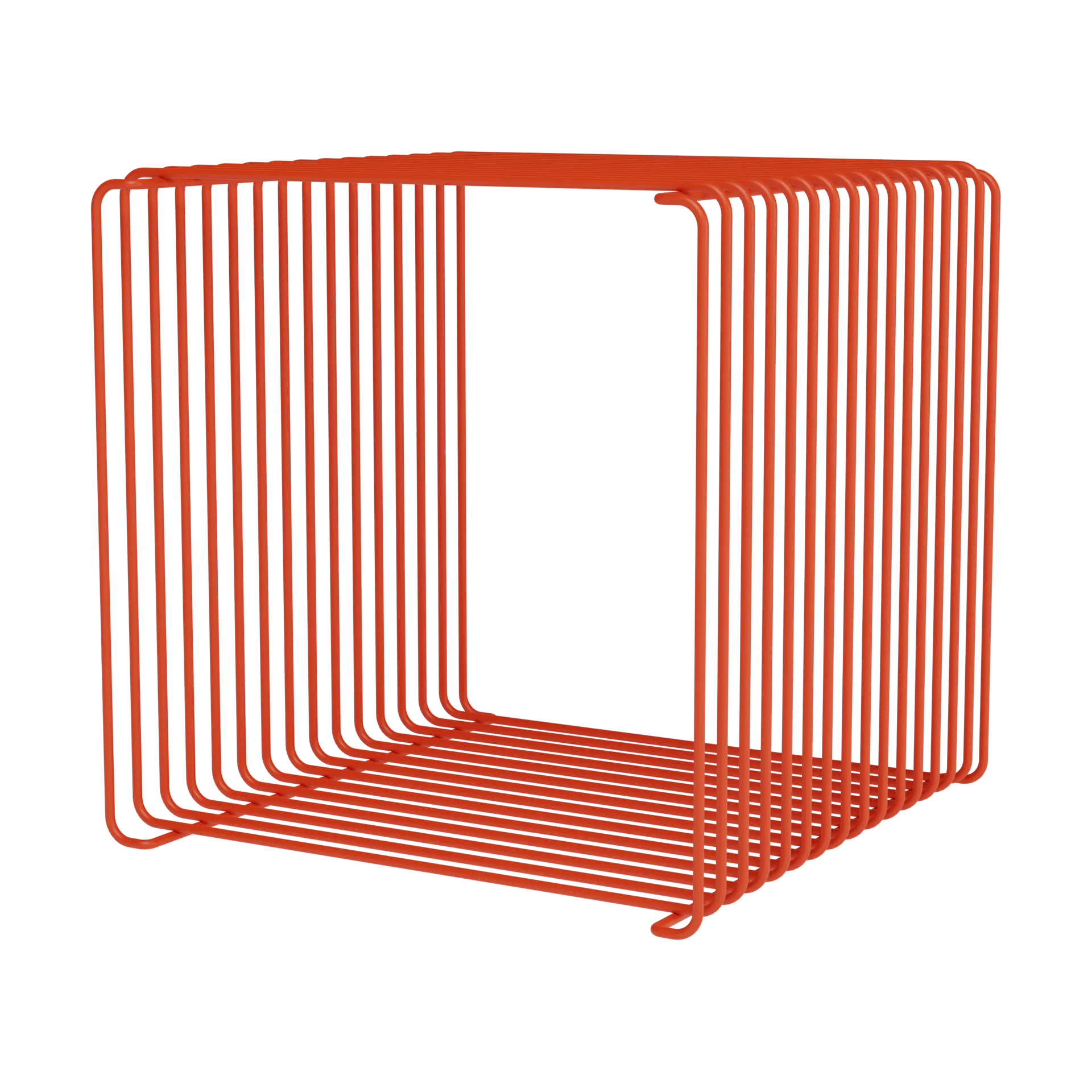 Étagère cube Panton Wire Single 35x35 cm, Rosehip Montana
