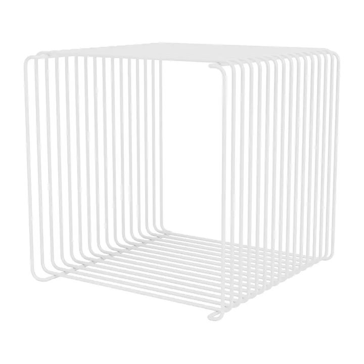 Étagère cube Panton Wire Single 35x35 cm - Snow - Montana