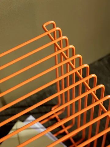 Étagère cube Panton Wire Single 35x35 cm - Tangerine - Montana