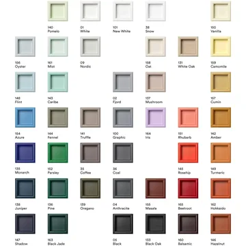 Étagère décorative COMPILE 69,6x69,6 cm - Anthracite 04 - Montana