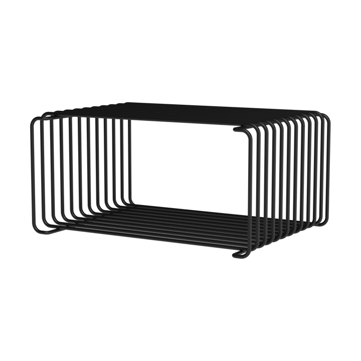 Étagère demi-hauteur Panton Wire 34,8x17,2x25,7 cm - Black - Montana