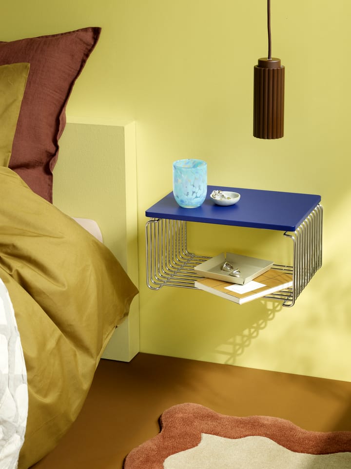 Étagère demi-hauteur Panton Wire 34,8x17,2x25,7 cm, Chrome Montana
