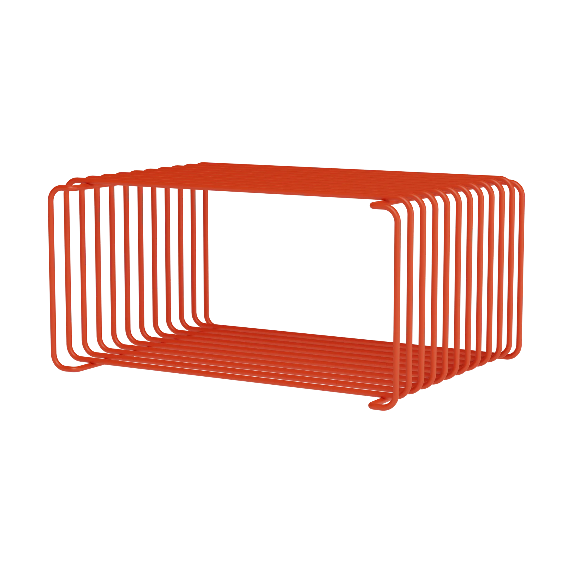 Étagère demi-hauteur Panton Wire 34,8x17,2x25,7 cm, Rosehip Montana