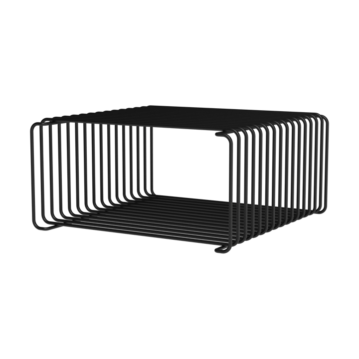 Étagère demi-hauteur Panton Wire 34,8x17,2x34,8 cm - Black - Montana