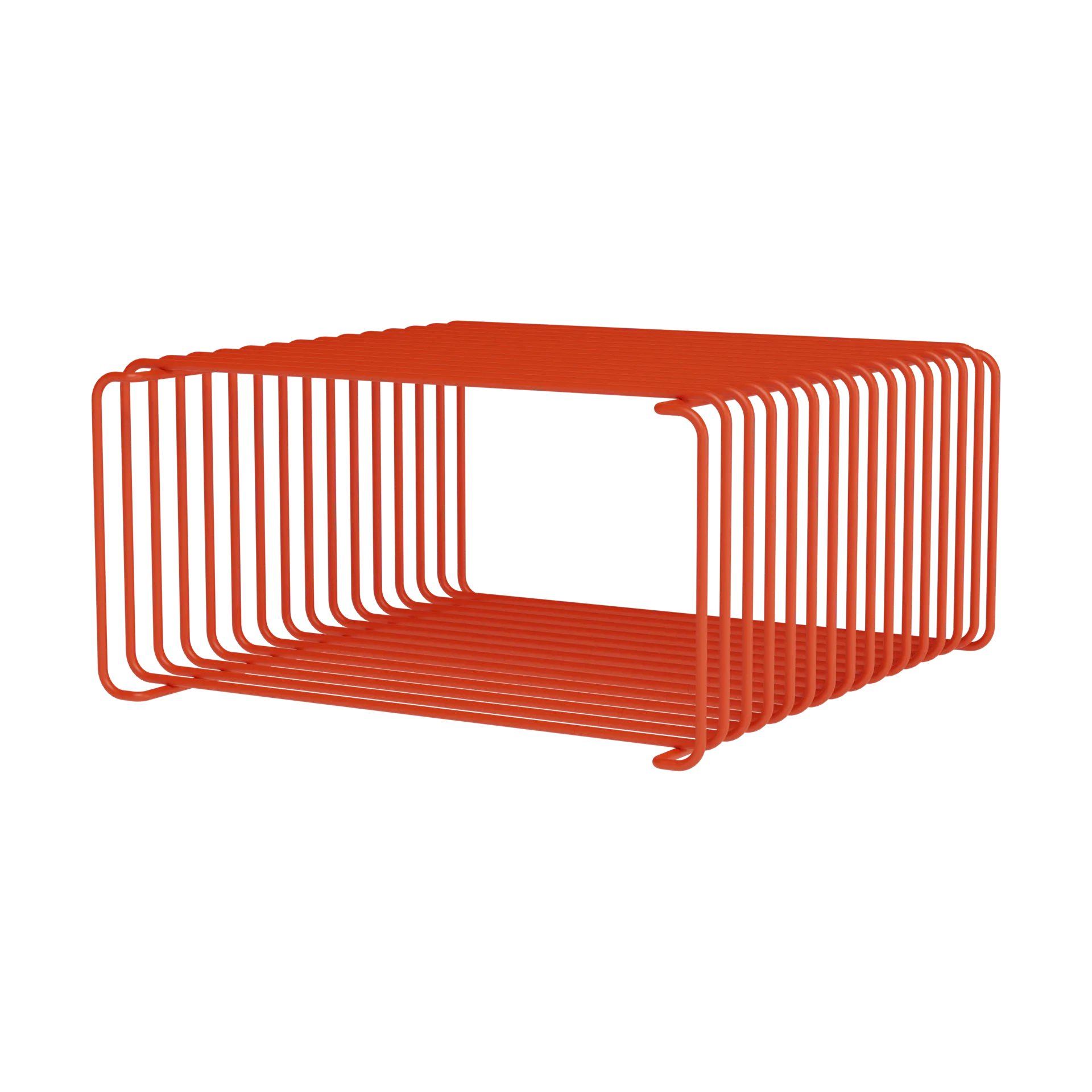 Étagère demi-hauteur Panton Wire 34,8x17,2x34,8 cm, Rosehip Montana