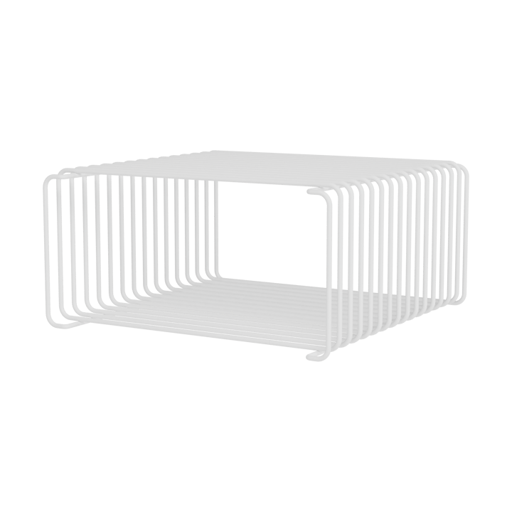 Étagère demi-hauteur Panton Wire 34,8x17,2x34,8 cm - Snow - Montana