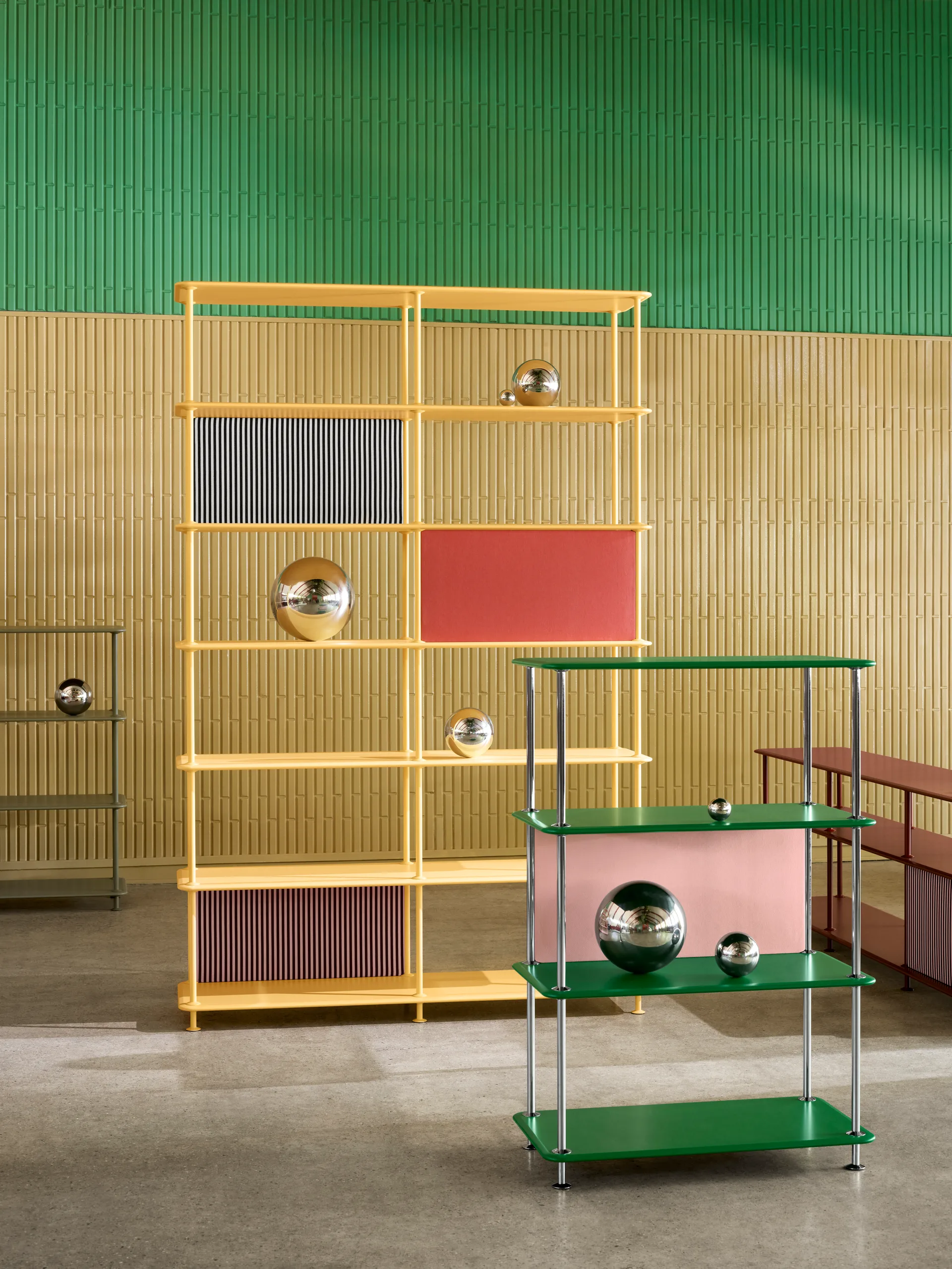 Étagère Montana Free 30000, 152 Parsley structured-chrome Montana