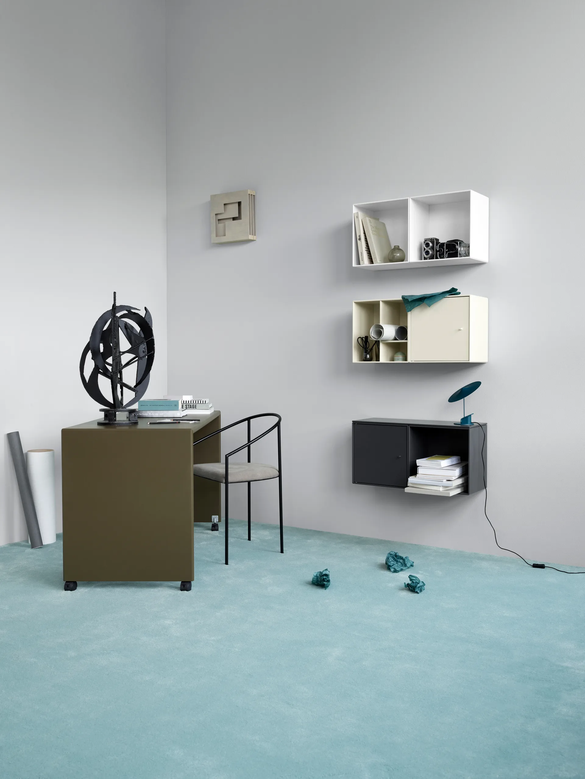 Étagère Montana Mini 1002 35x25 cm, Vanilla Montana