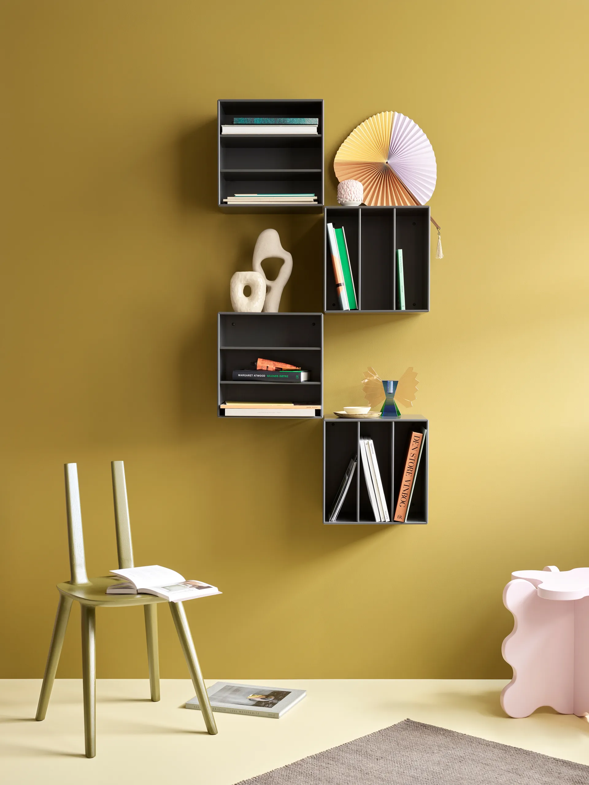 Étagère Montana Mini 1004 35x35 cm, Anthracite Montana