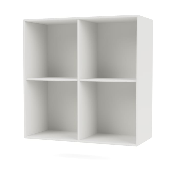 Étagère SHOW 69,6x69,6 cm avec rail de suspension - 01-White - Montana