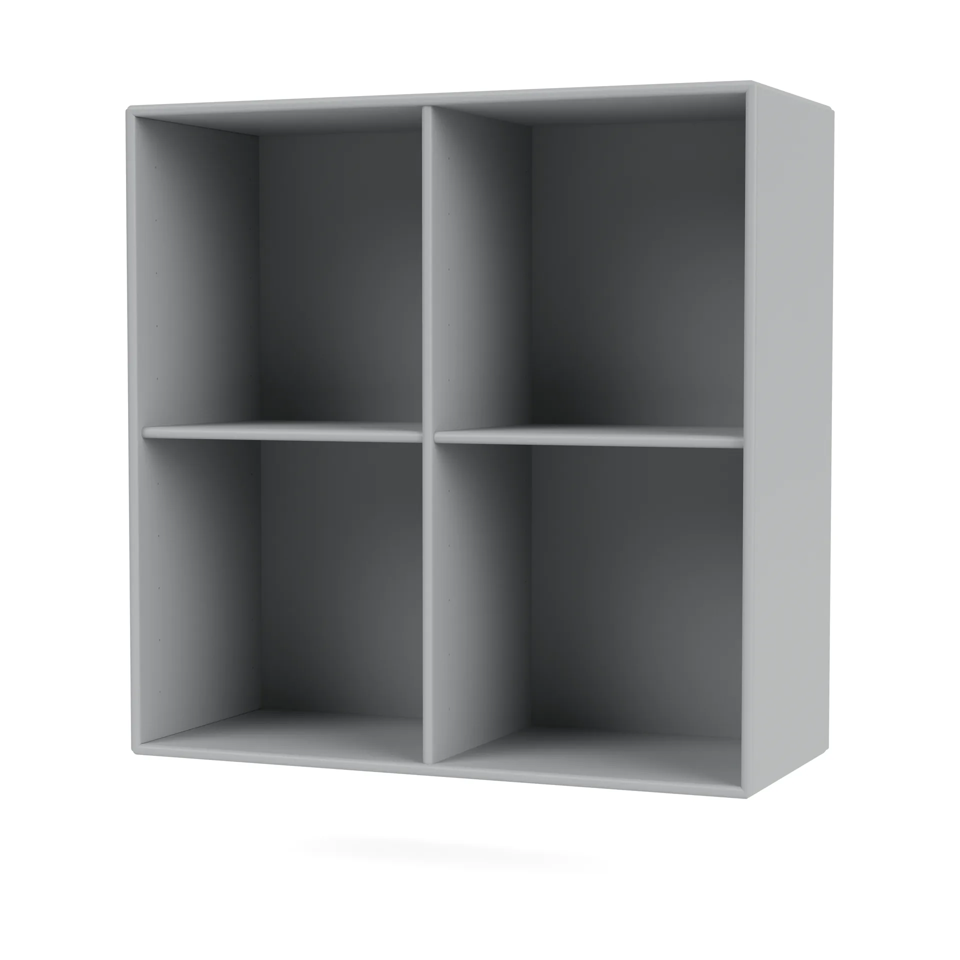 Étagère SHOW 69,6x69,6 cm avec rail de suspension, 02-Fjord Montana