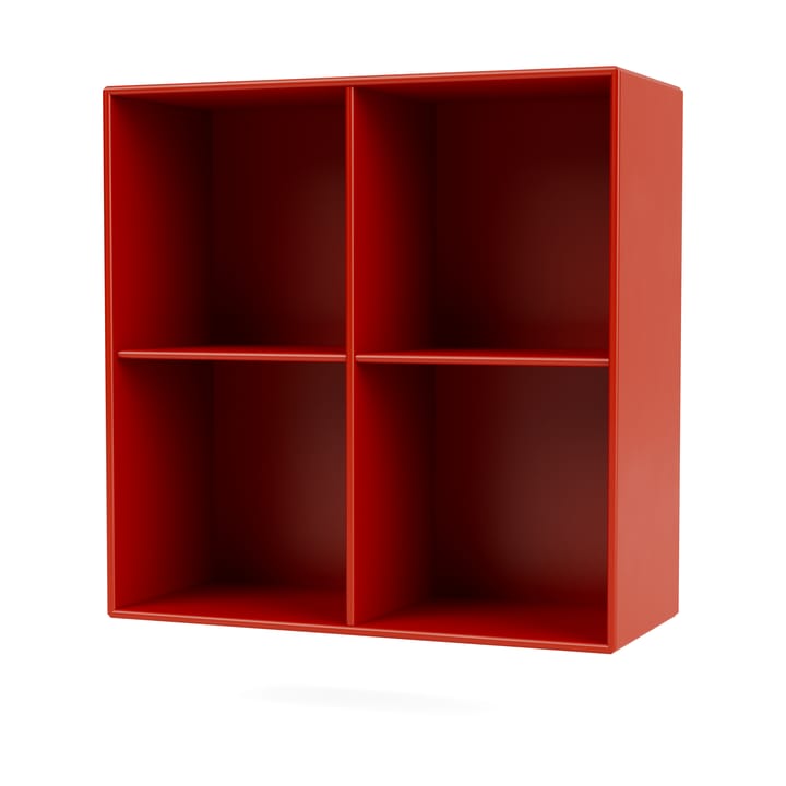 Étagère SHOW 69,6x69,6 cm avec rail de suspension - 145-Rosehip - Montana