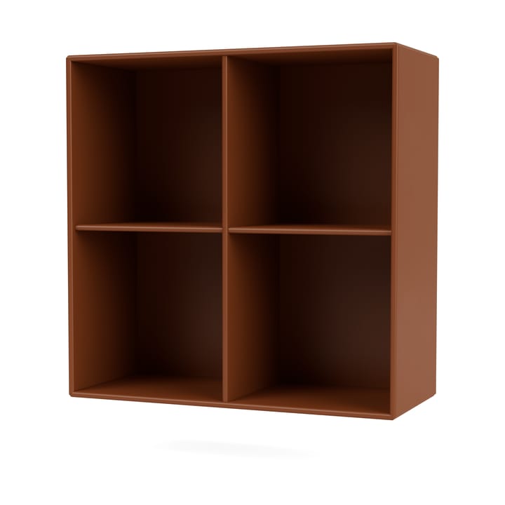 Étagère SHOW 69,6x69,6 cm avec rail de suspension - 146-Hazelnut - Montana