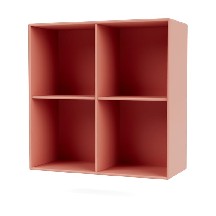 Étagère SHOW 69,6x69,6 cm avec rail de suspension - 151-Rhubarb - Montana