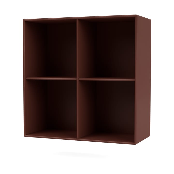 Étagère SHOW 69,6x69,6 cm avec rail de suspension - 155-Masala - Montana