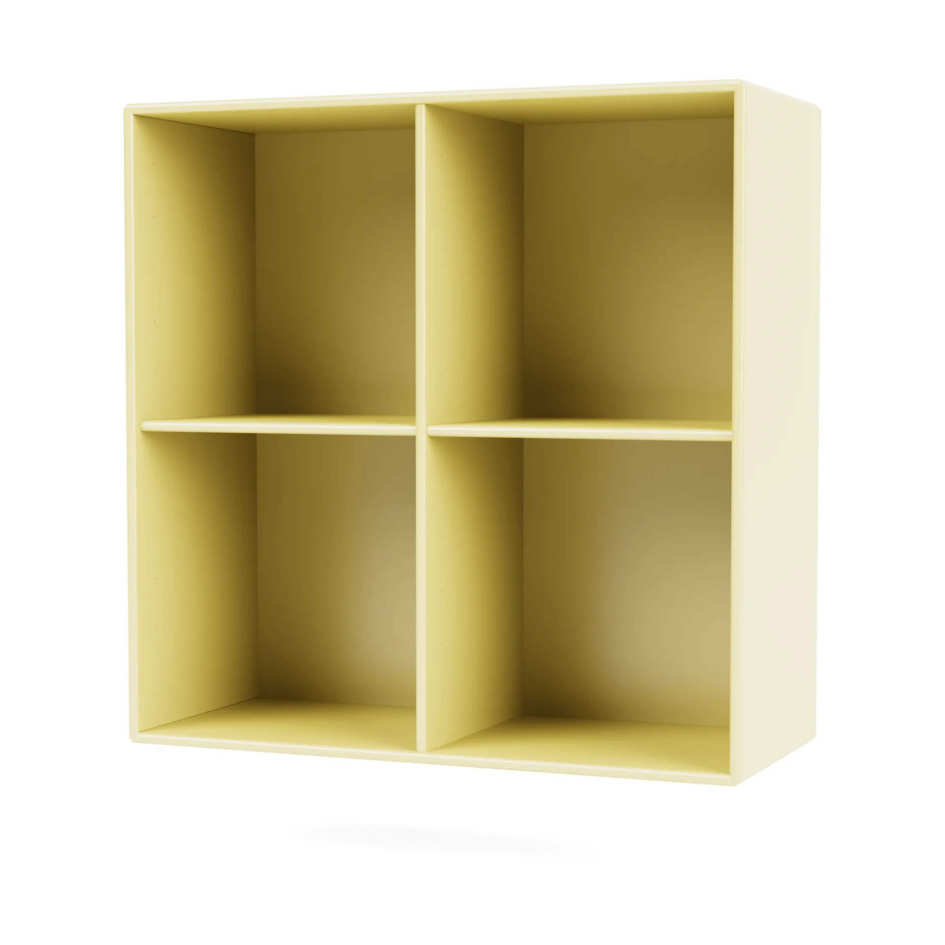 Étagère SHOW 69,6x69,6 cm avec rail de suspension, 159-Camomile Montana