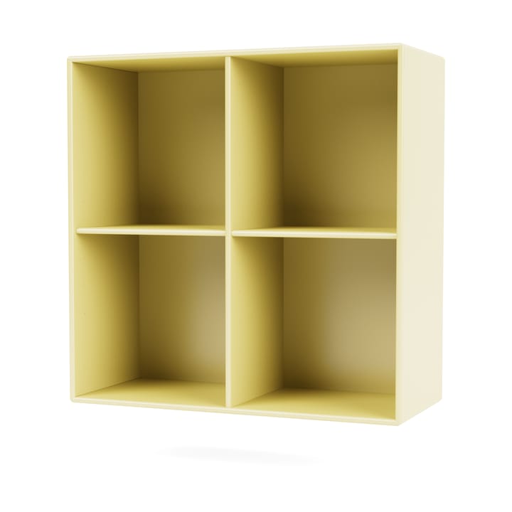 Étagère SHOW 69,6x69,6 cm avec rail de suspension - 159-Camomile - Montana