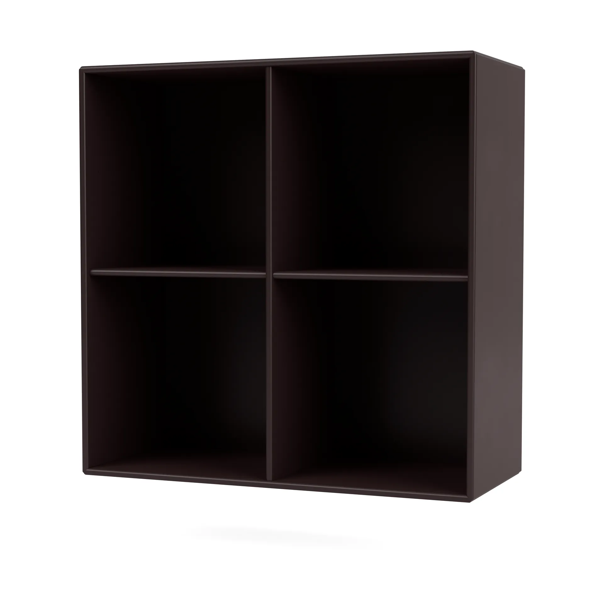 Étagère SHOW 69,6x69,6 cm avec rail de suspension, 160-Balsamic Montana