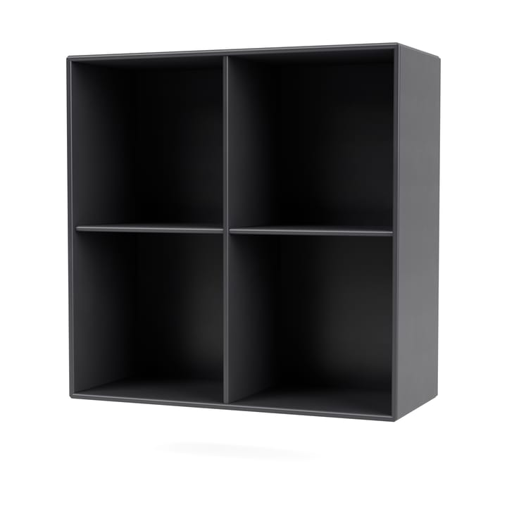 Étagère SHOW 69,6x69,6 cm avec rail de suspension - 36-Coal - Montana