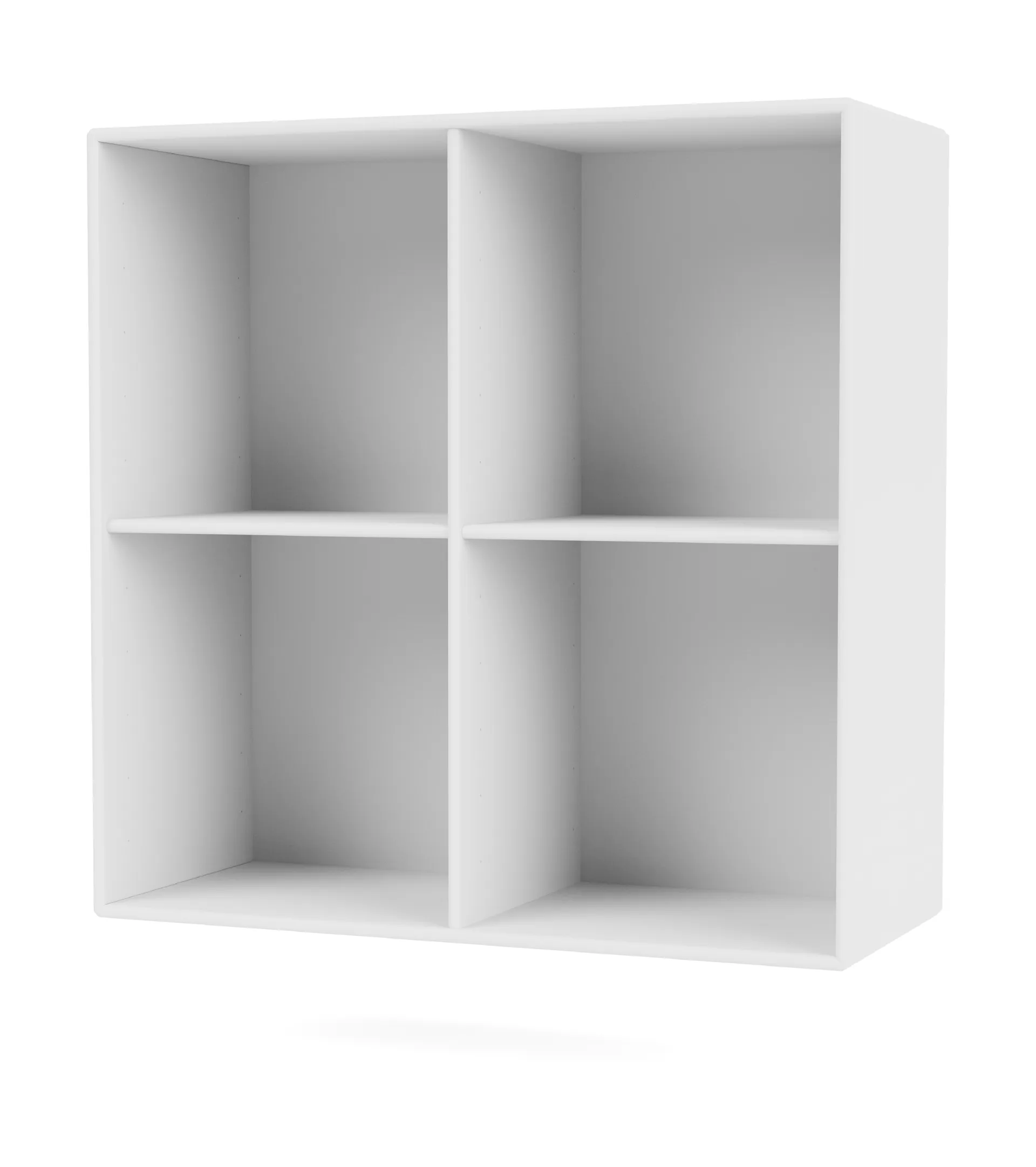 Étagère SHOW 69,6x69,6 cm avec rail de suspension, 38-Snow Montana
