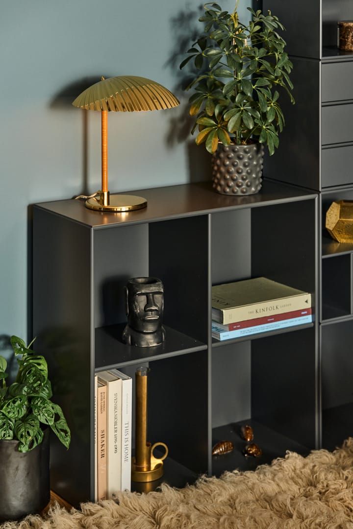Étagère SHOW 69,6x69,6 cm avec rail de suspension, Anthracite Montana