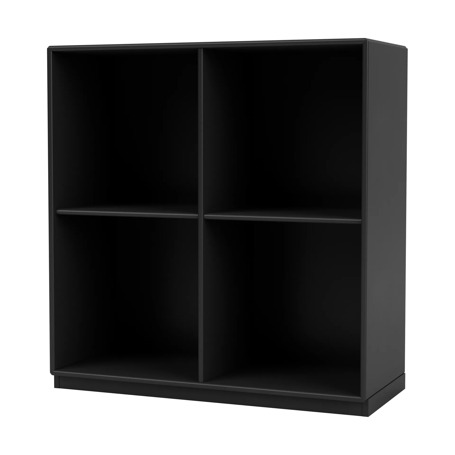 Étagère SHOW 69,6x69,6 cm, socle 3 cm, 05-Black Montana
