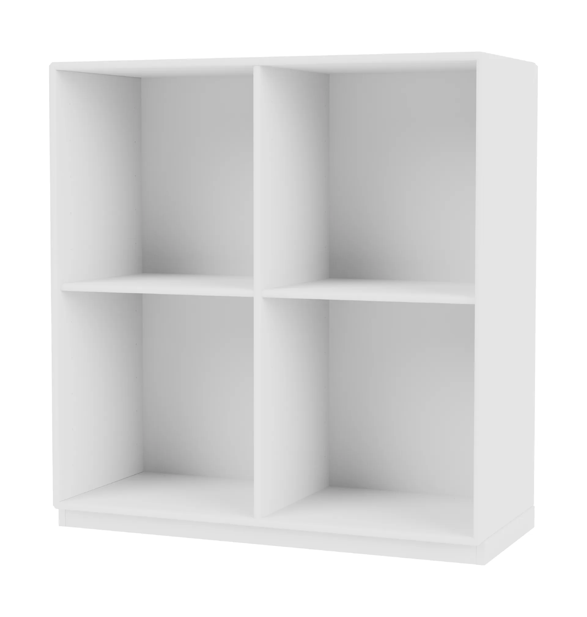 Étagère SHOW 69,6x69,6 cm, socle 3 cm, 101-NewWhite Montana