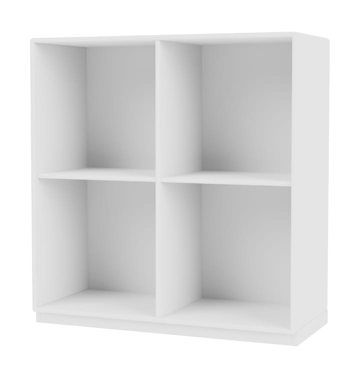 Étagère SHOW 69,6x69,6 cm, socle 3 cm - 101-NewWhite - Montana