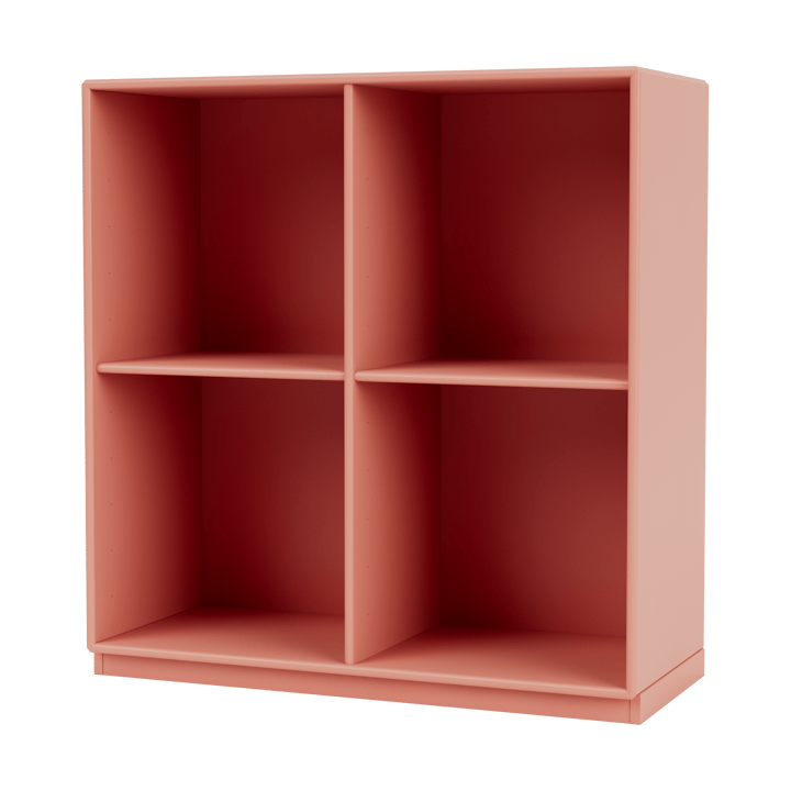 Étagère SHOW 69,6x69,6 cm, socle 3 cm - 151-Rhubarb - Montana
