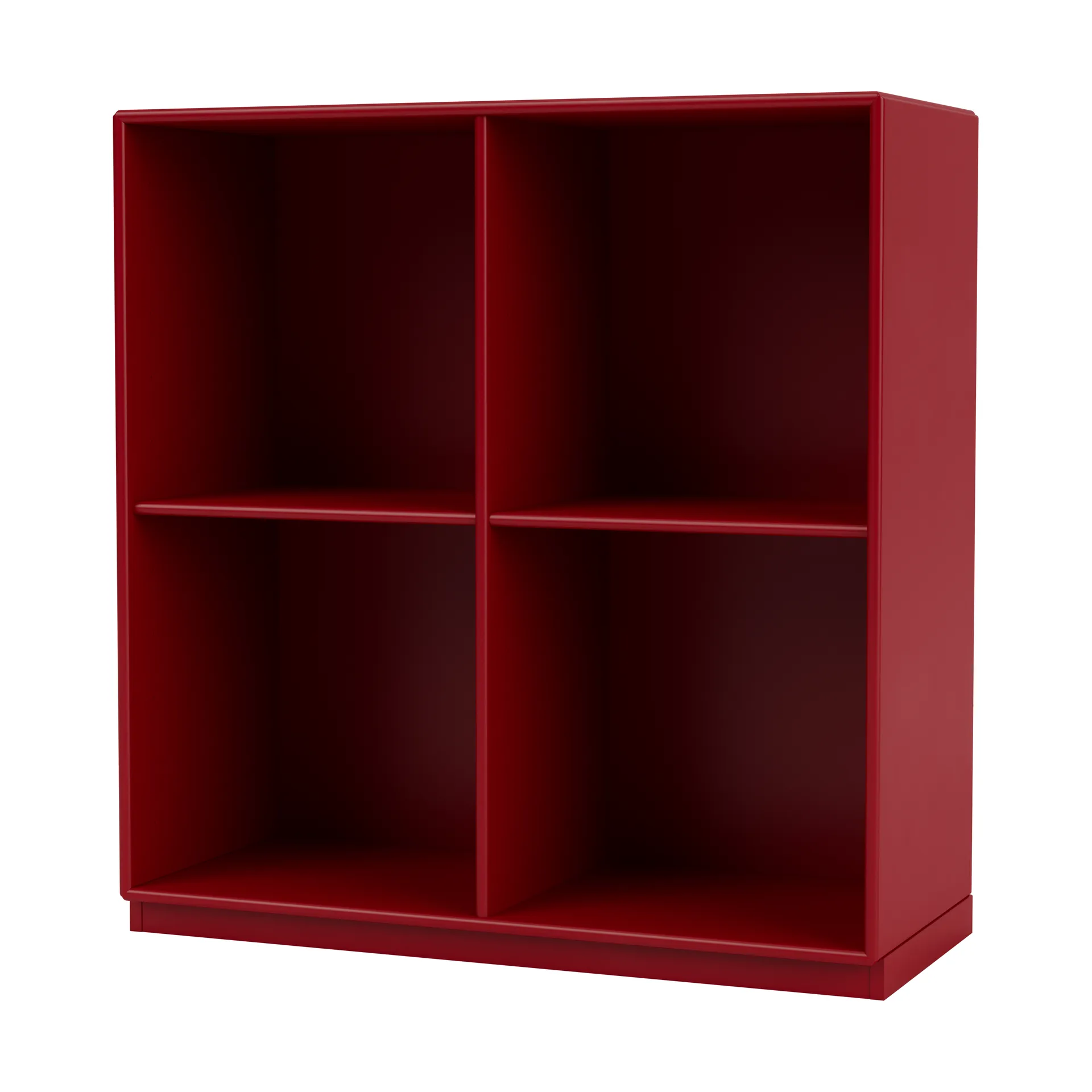 Étagère SHOW 69,6x69,6 cm, socle 3 cm, 165-Beetroot Montana