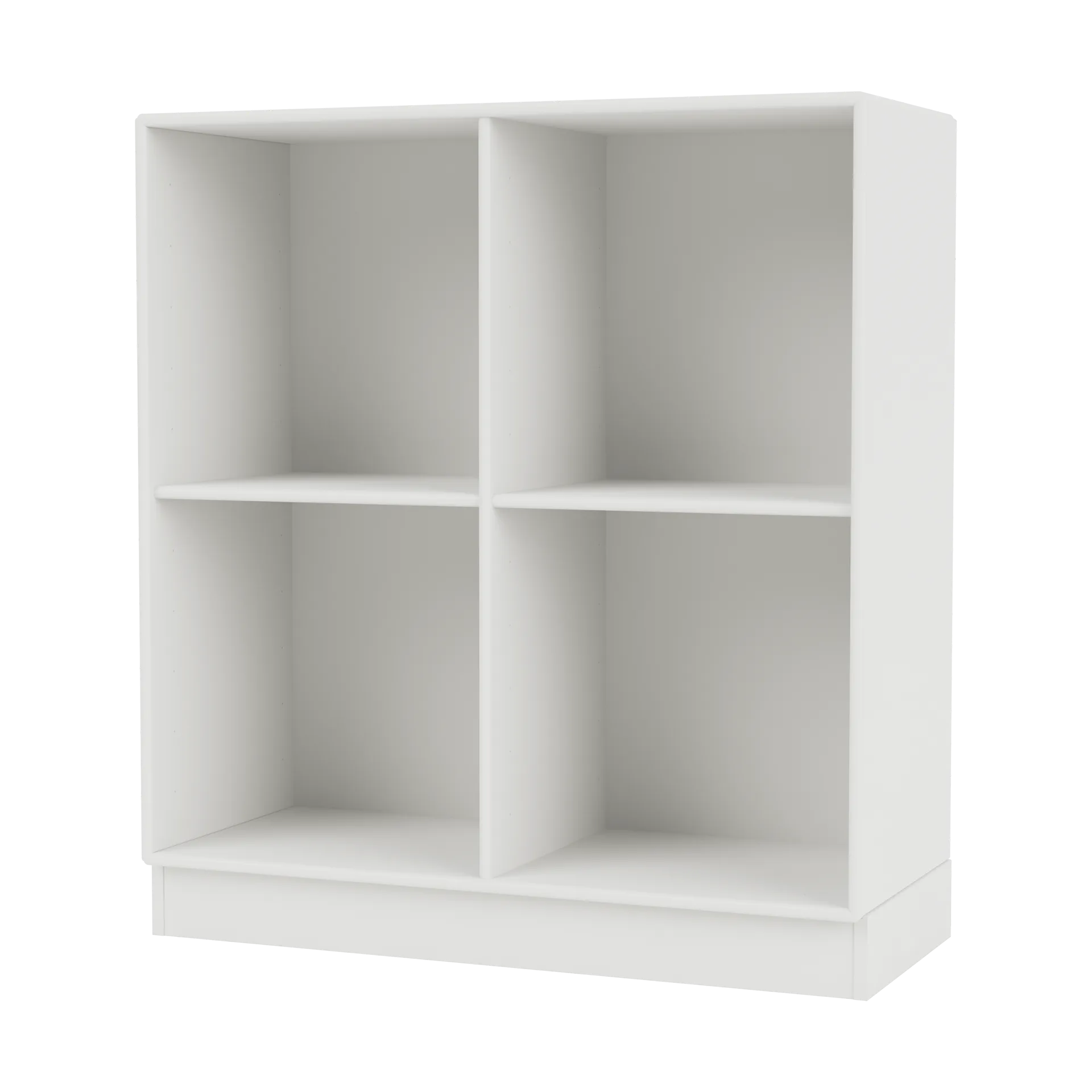 Étagère SHOW 69,6x69,6 cm, socle 7 cm, 01-White Montana