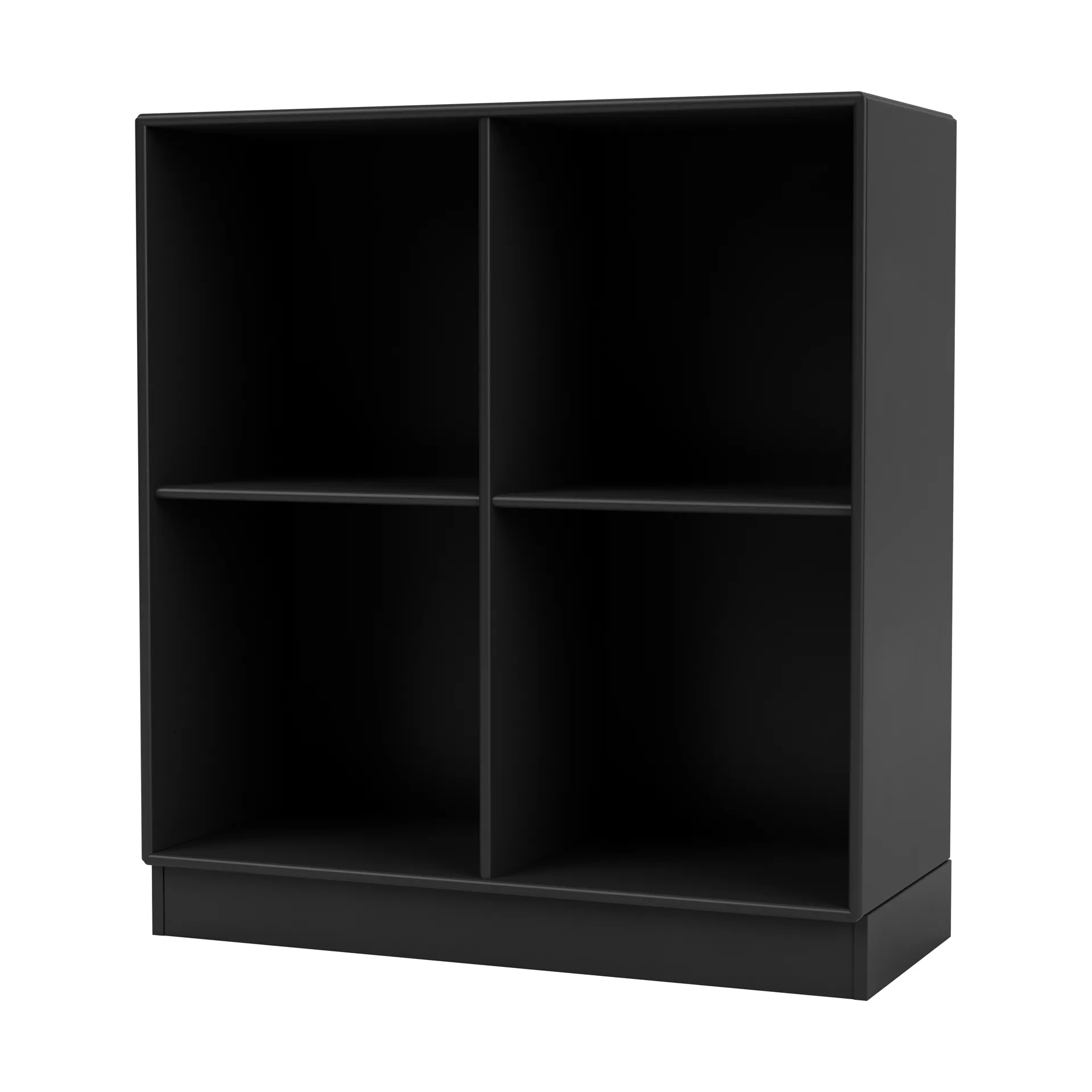 Étagère SHOW 69,6x69,6 cm, socle 7 cm, 05-Black Montana
