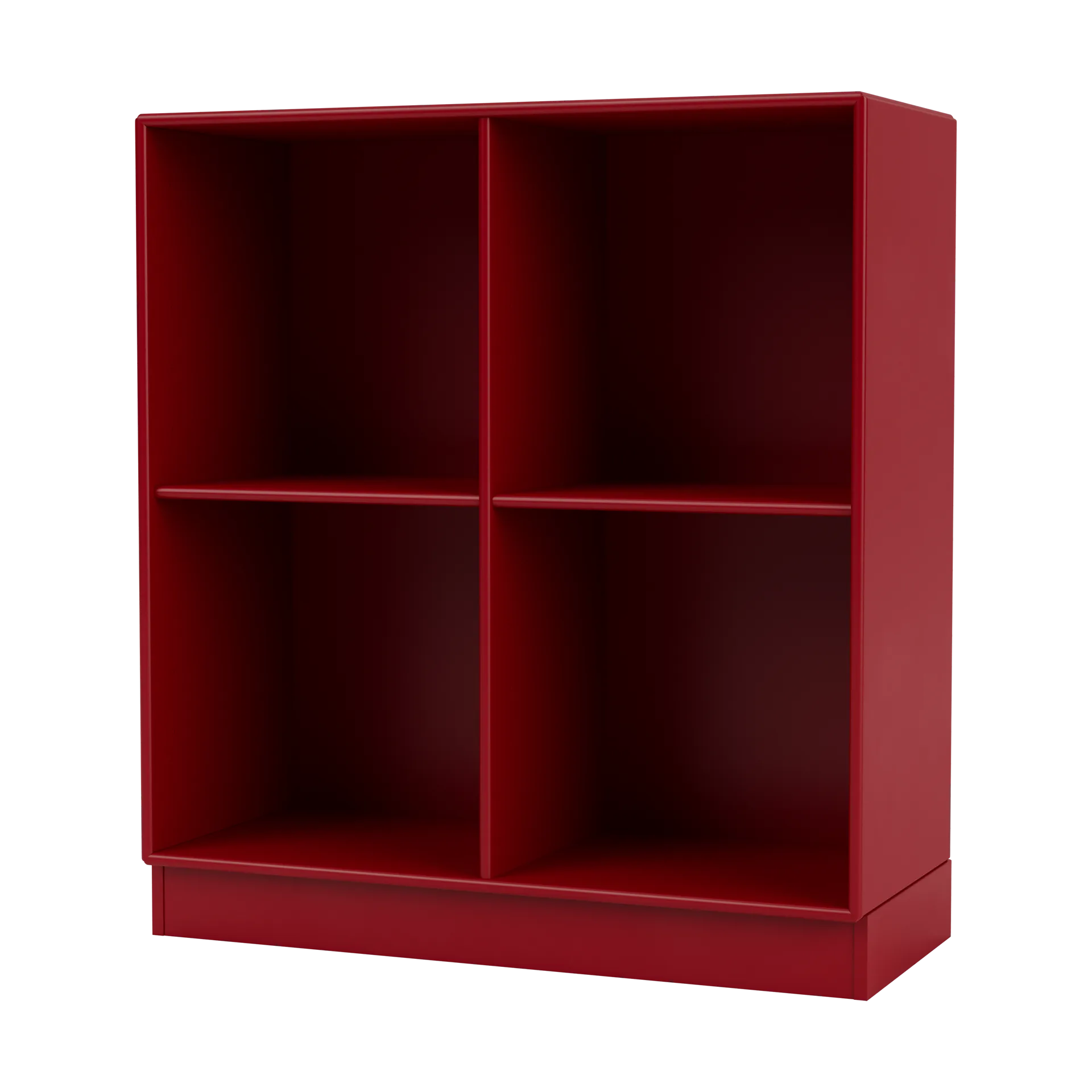 Étagère SHOW 69,6x69,6 cm, socle 7 cm, 165-Beetroot Montana